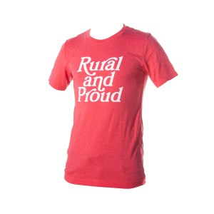 Rural and Proud T-shirt red